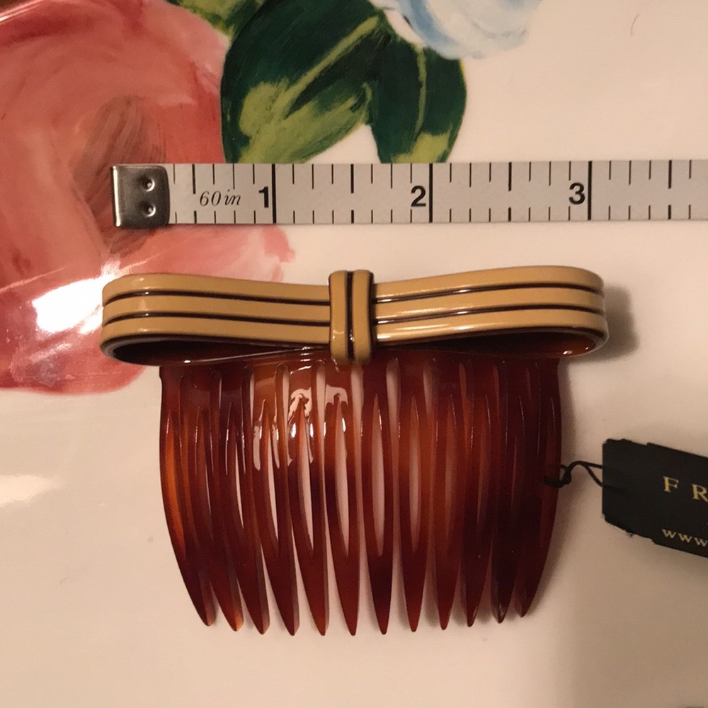 Gorgeous handmade France Luxe bow comb 🎀 - Picture 5 of 5